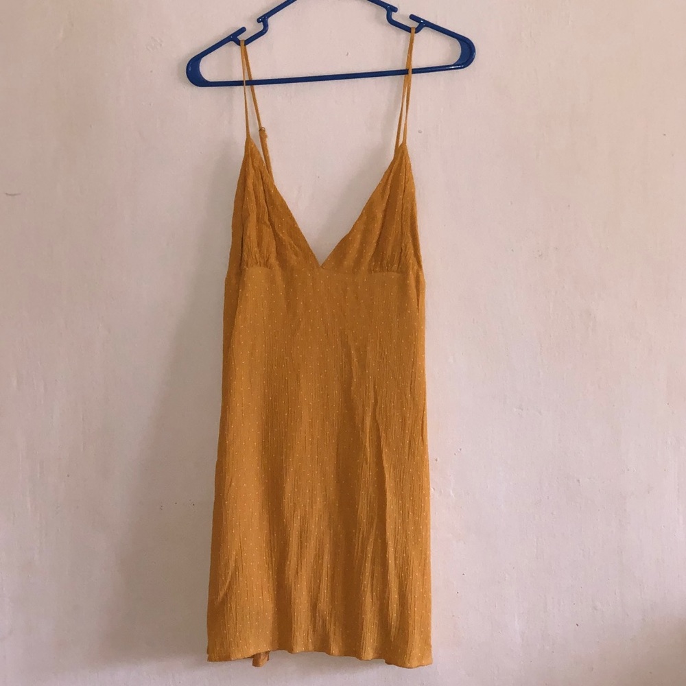 Yellow Polka Dot dress